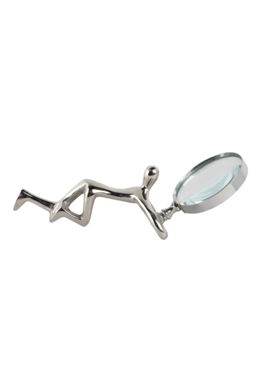 "Adams" Silver Magnifying Glass