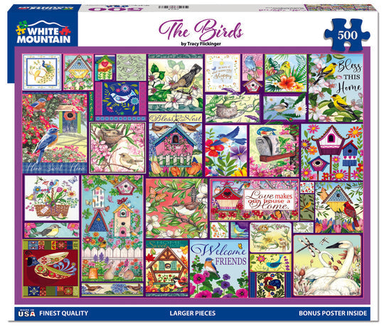 The Birds  Puzzle - 500 Piece