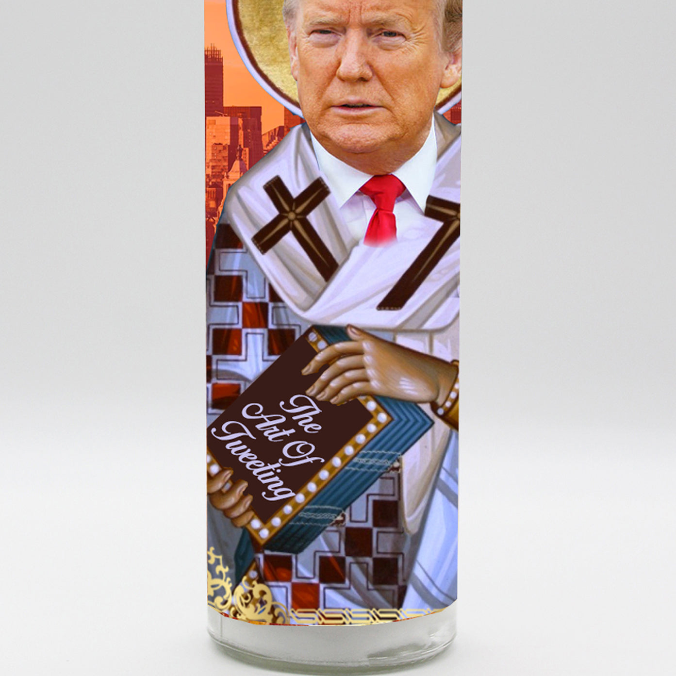 Saint Donald Candle by BOBBYK