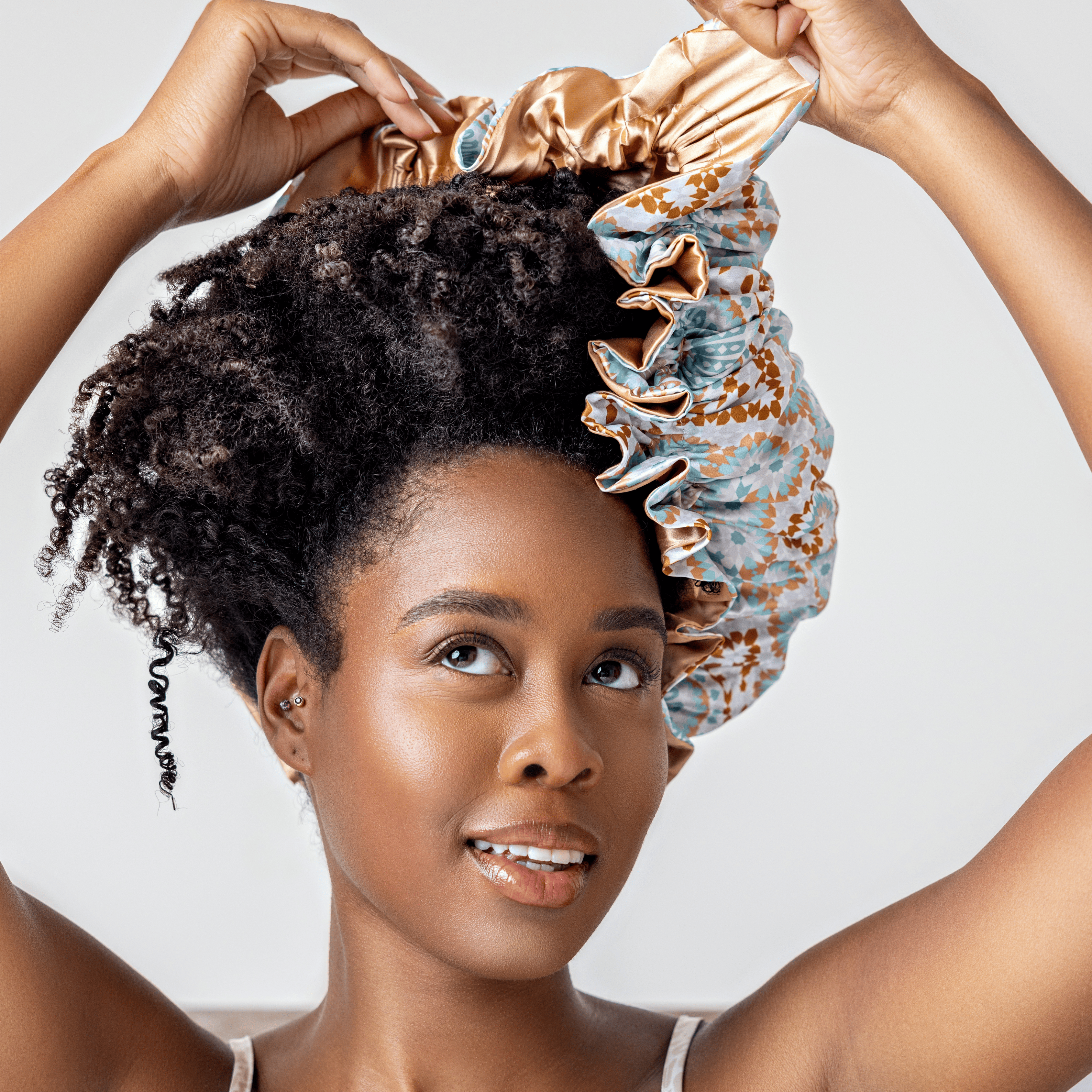 Reversible Satin Hair Bonnet