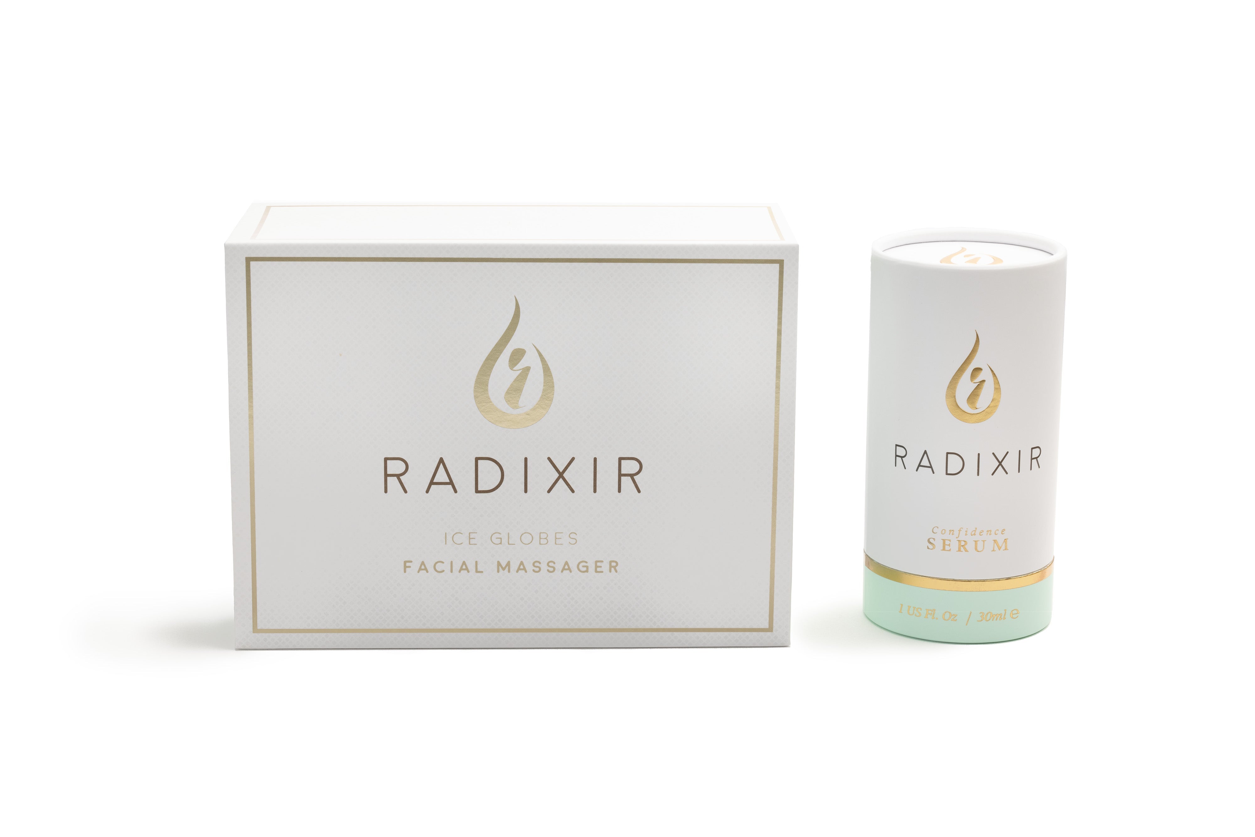 Radixir Duo Ice Globes and Confidence Serum