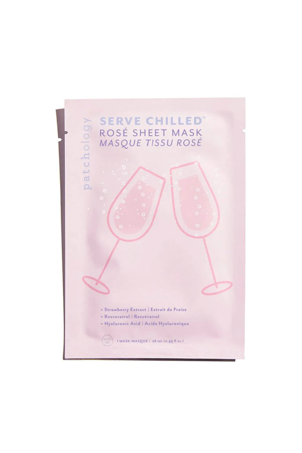 Serve Chilled Rose Sheet Mask- Single