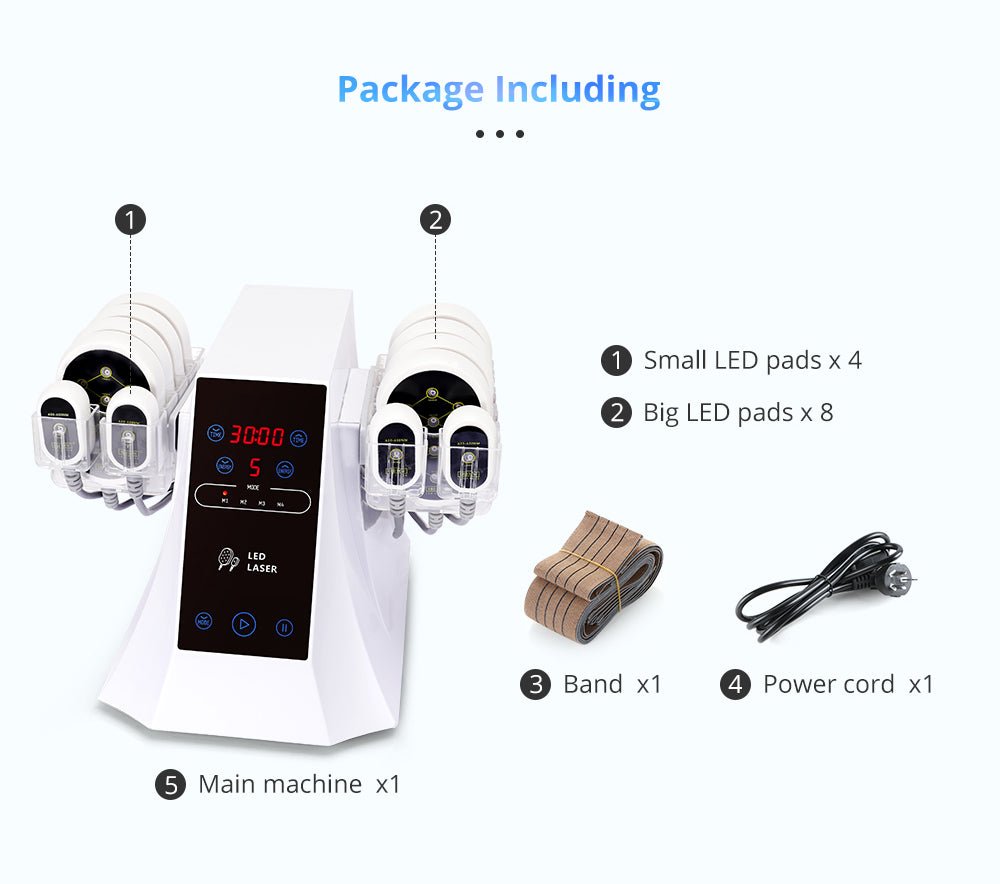 Shape Tactics 12-Pad LED Laser System with 160mW Power
