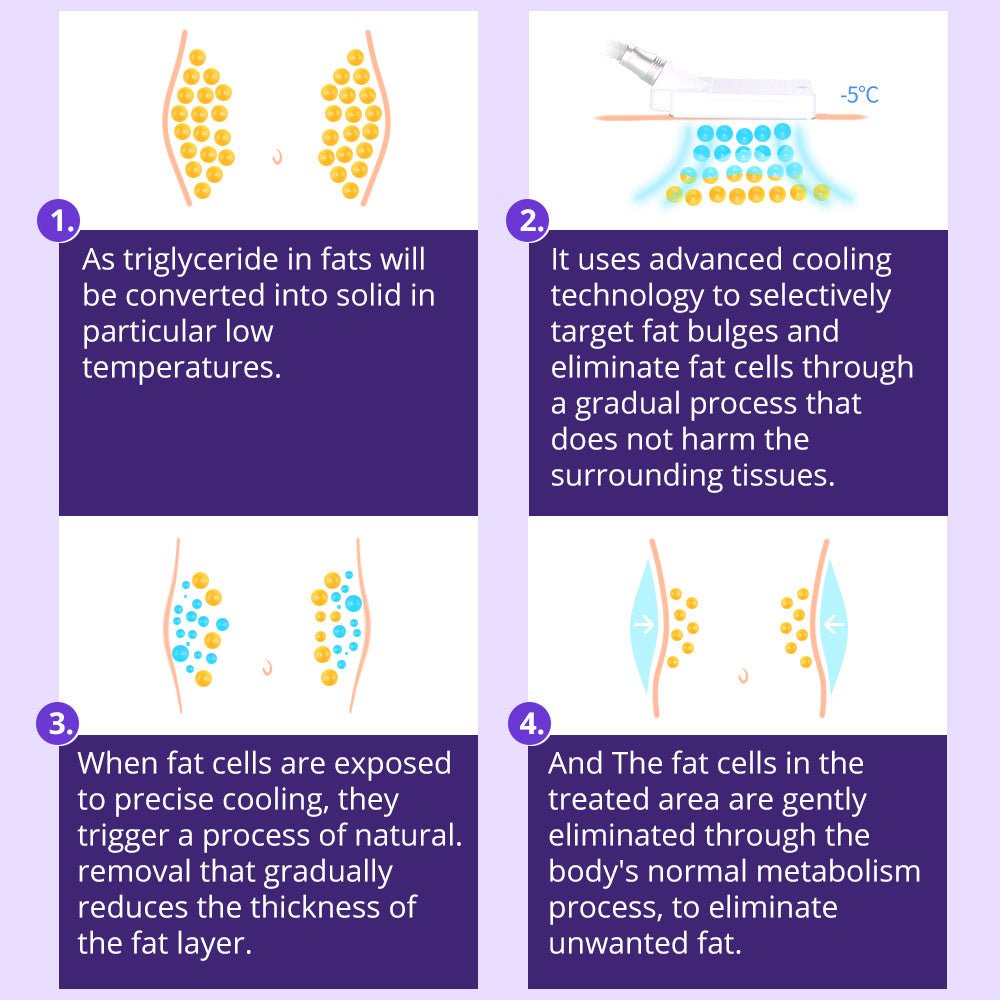 Shape Tactics 4-Pad Cryolipolysis Cold Contouring System