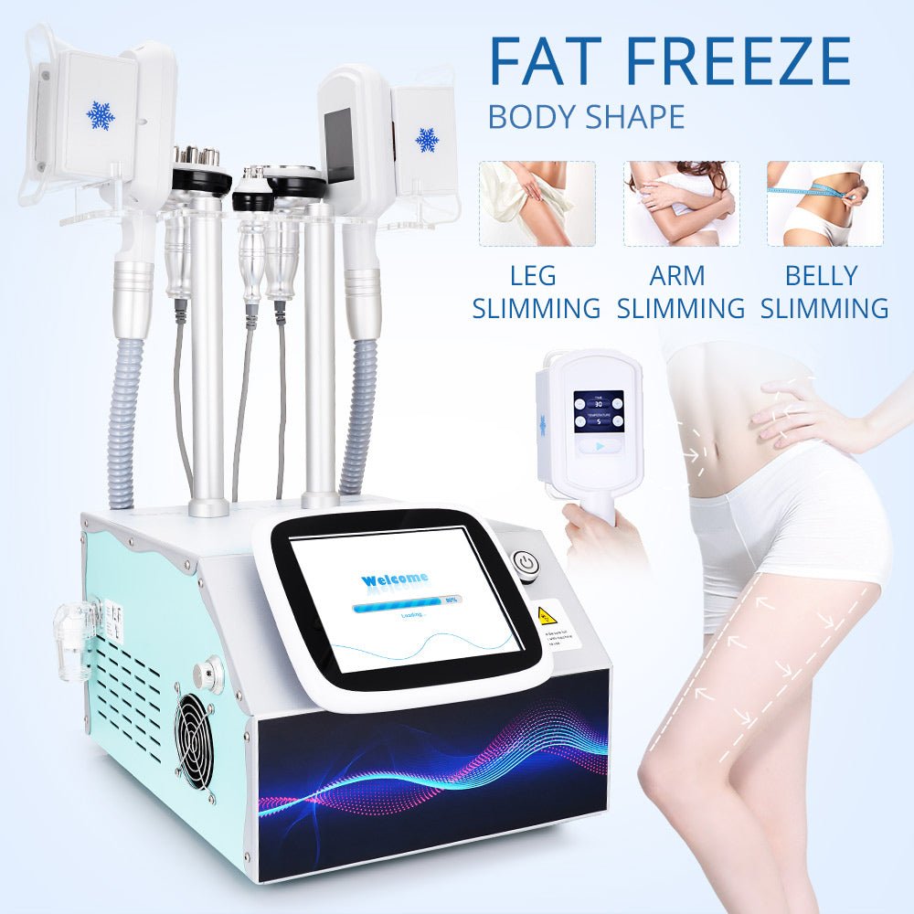 Shape Tactics 5-in-1 RF Cavitation Double-Handle Cryolipolysis Cooling System