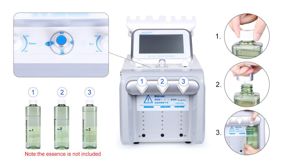 Shape Tactics 6-in-1 Multi-Function Hydro Dermabrasion Facial System