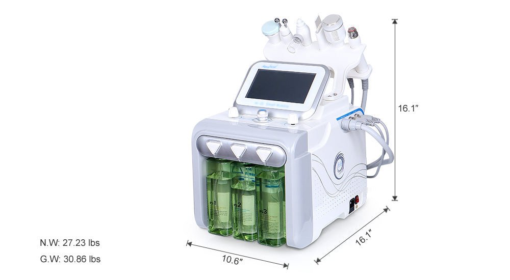Shape Tactics 6-in-1 Multi-Function Hydro Dermabrasion Facial System