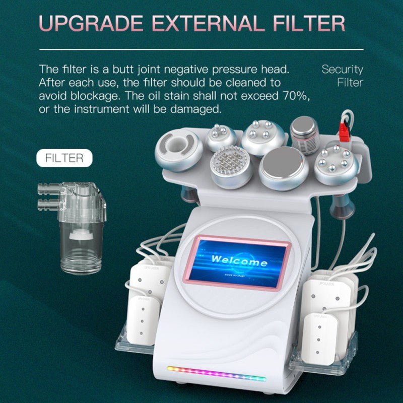Shape Tactics 9-in-1 Ultrasonic RF Vacuum System with EMS & BIO