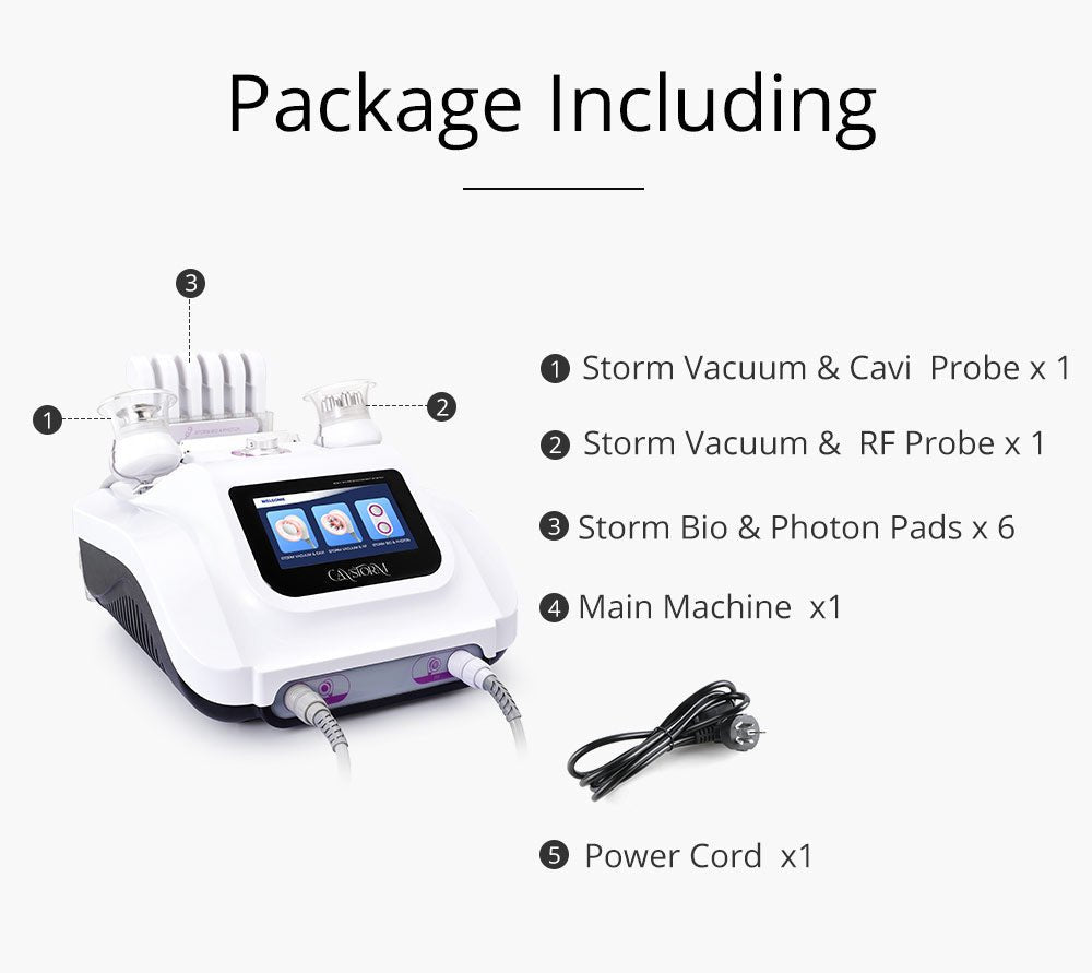 Shape Tactics Cavstorm 40K Cavitation 3.0 with Microcurrent RF System