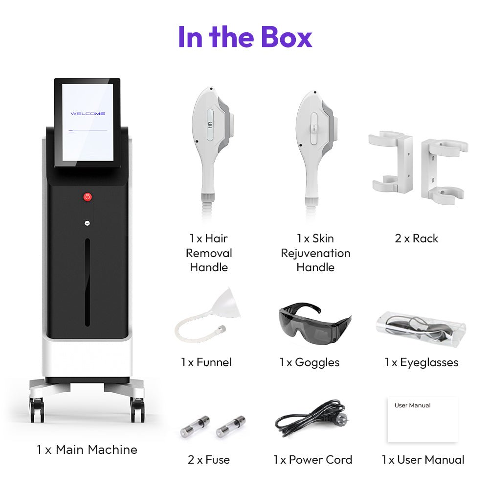 Shape Tactics LuxuryGlow Pro IPL Hair Removal Machine