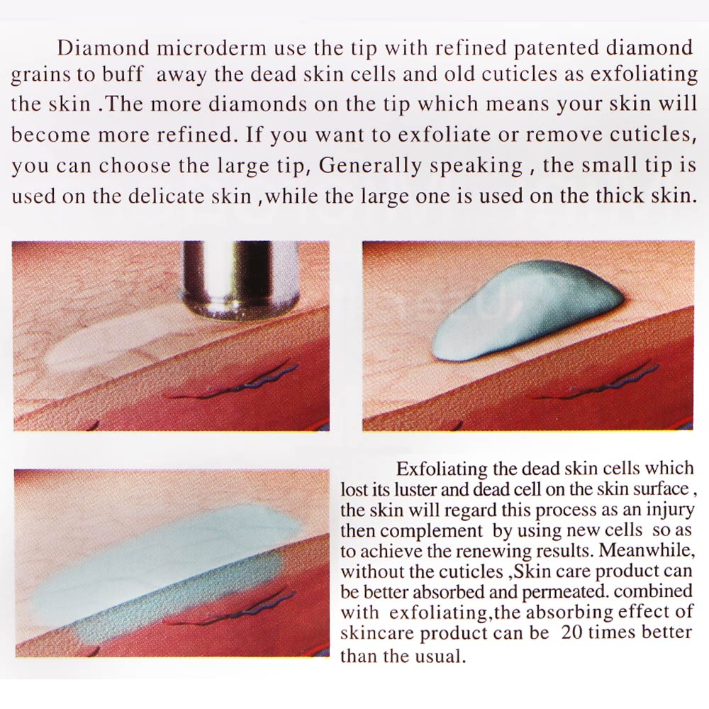 Shape Tactics Portable Diamond Microdermabrasion Facial Device