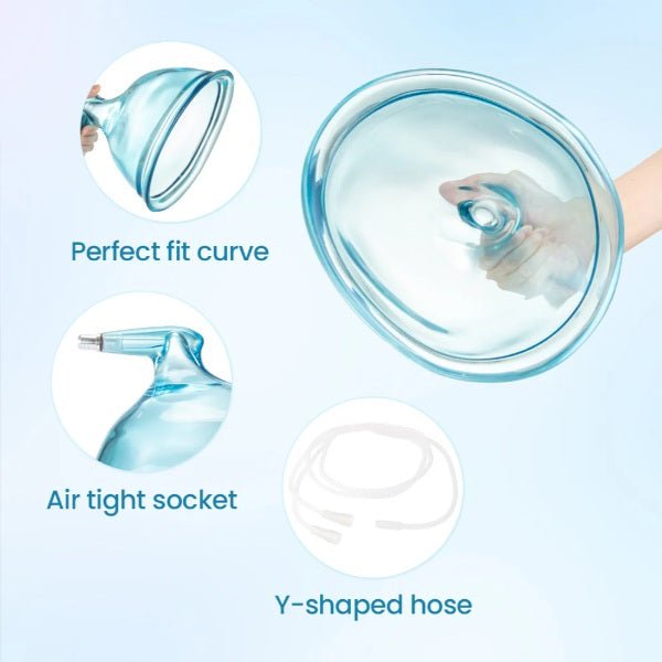 Shape Tactics 21cm Vacuum BBL Suction Therapy Cups