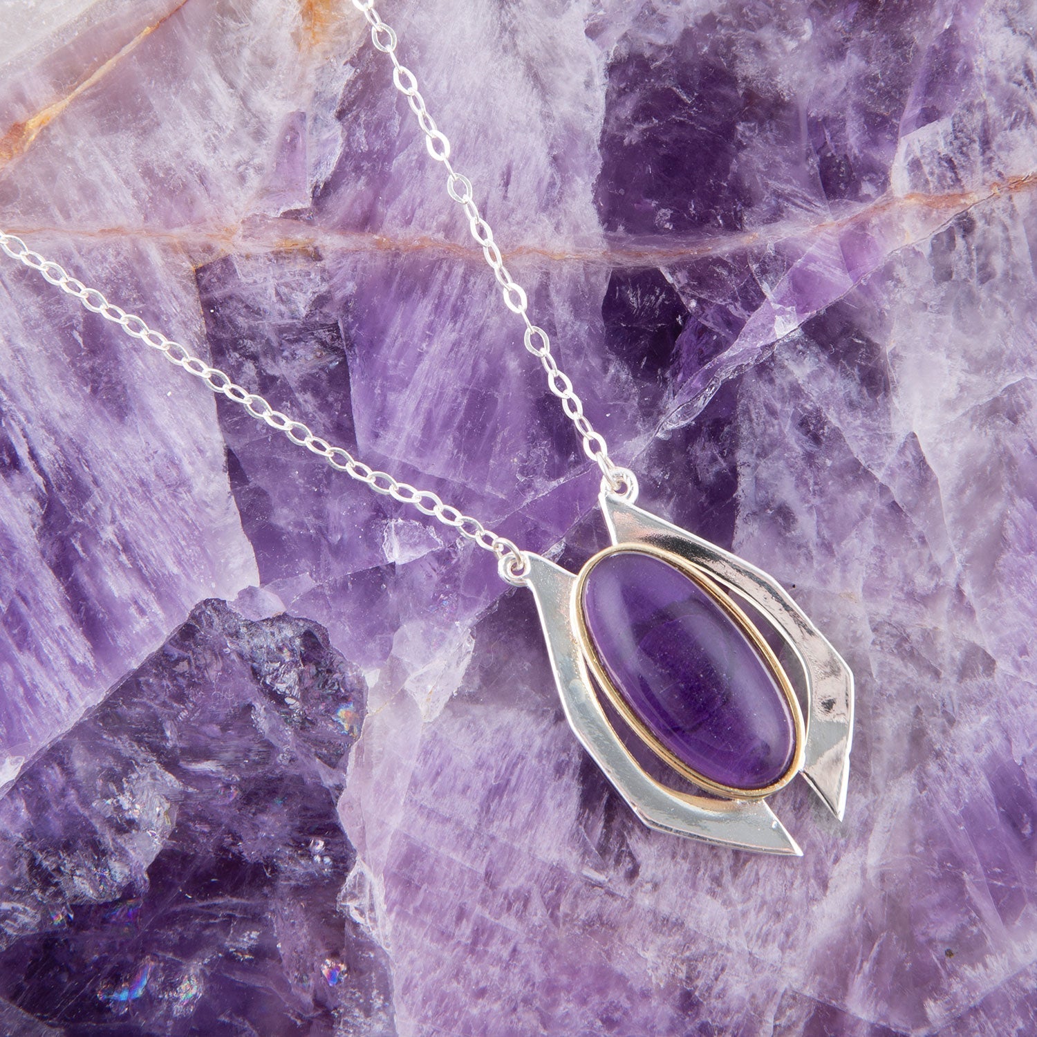 Shine Bright Amethyst Necklace