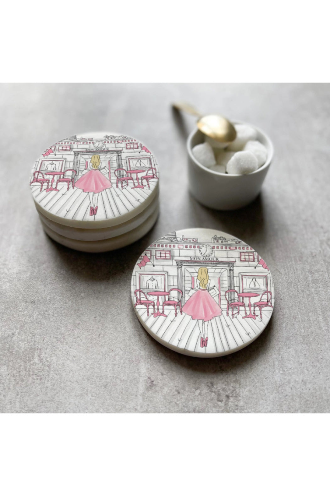 Shopping in Paris: Mon Amour Coaster