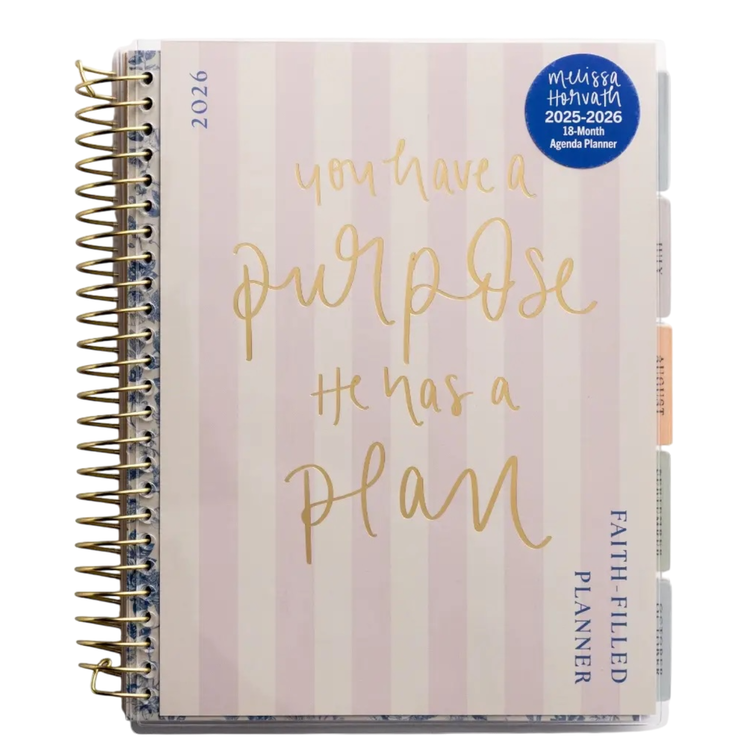 2025-2026 18-Month Agenda Planner -  You Have A Purpose