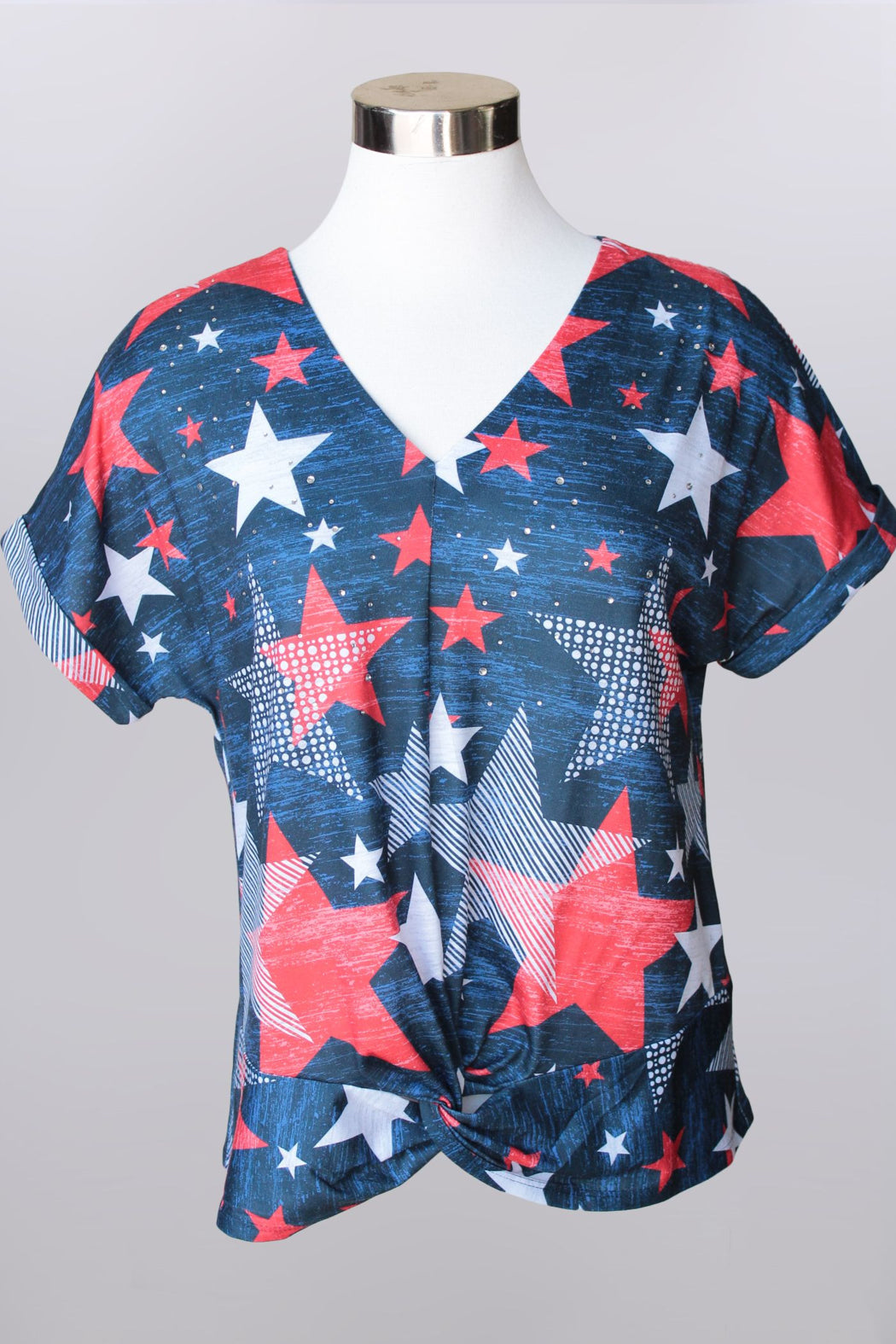 Short sleeve Americana top