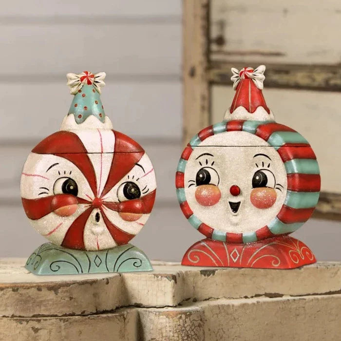 Singing Merrymint Candy Box by Johanna Parker for Bethany Lowe