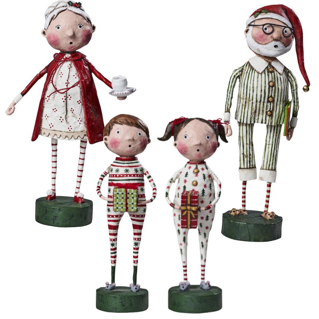 Sleep Tight Holiday Set of 4 Lori Mitchell Figurines