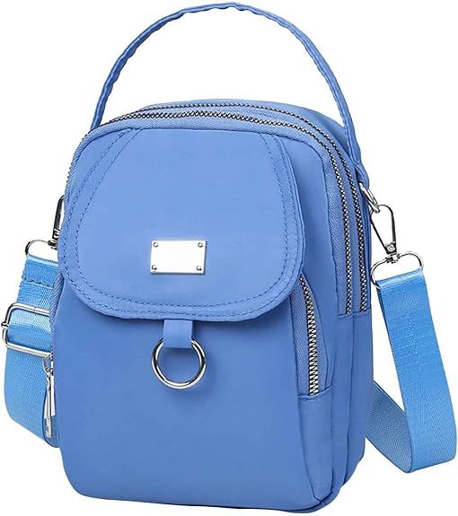 Small Crossbody Purse for Women, Nylon Crossbody Wallet Phone Bag Shoulder Strap Wallet Pouch, Mini Cell Phone Purse