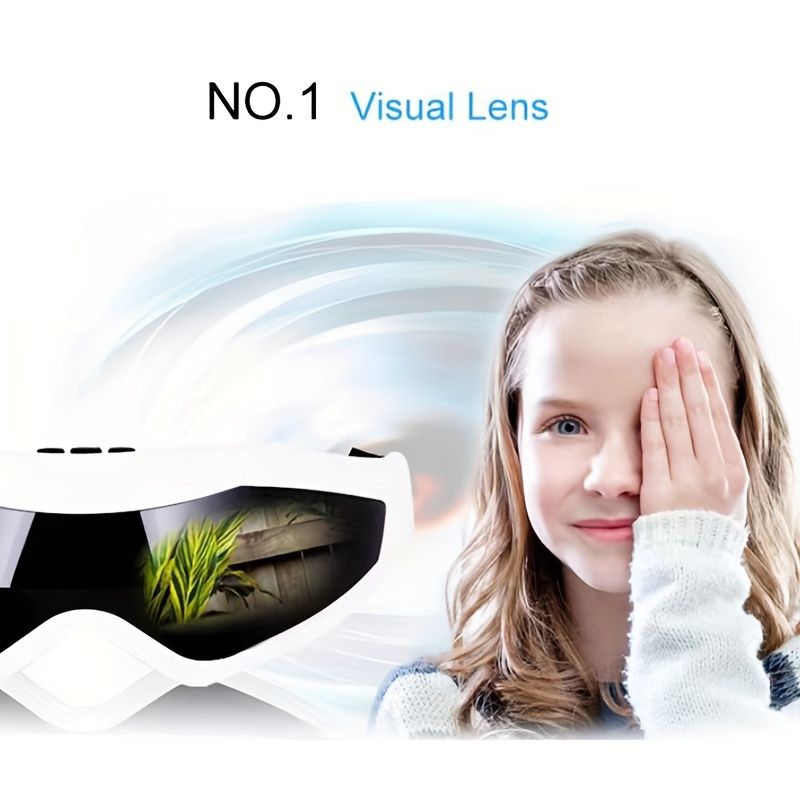 Smart Eye Massager Wireless Electric Eye Massager Air Compression Vibration Magenic Heated Vibration Eye Beauty Massage