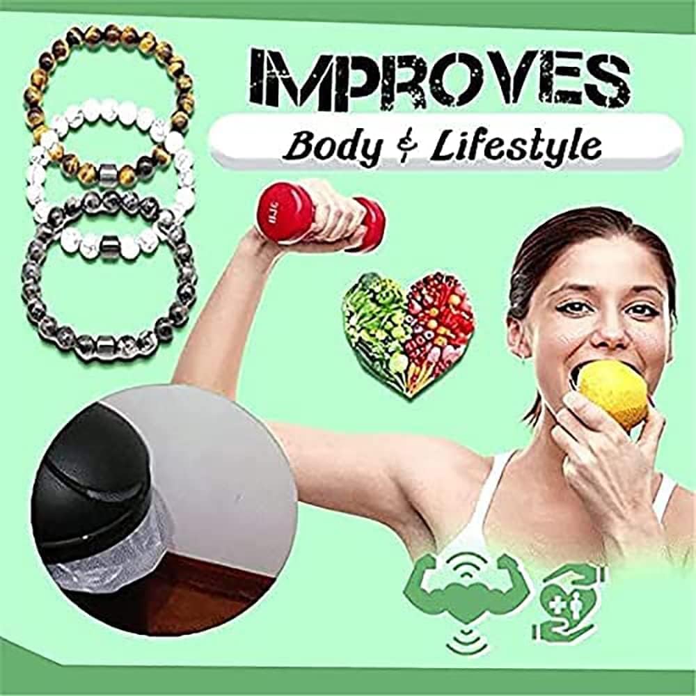 Smoking Cessation Bracelet, Smoking Cessation Bracelet for Women&men Set, Anti Smoking Bracelet, Quit Smoking Bracelet, Smoking Sensation Bracelet, Release Stress and Bring Luck Bracelet (5pcs)