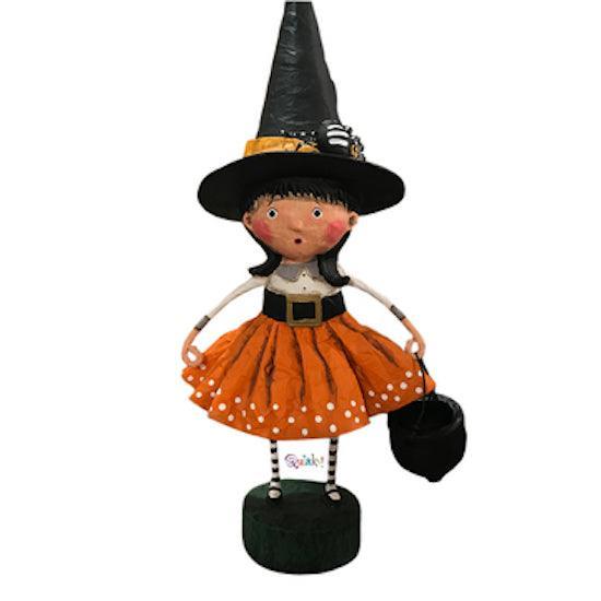 Spellbound Witch Halloween Lori Mitchell Figurine