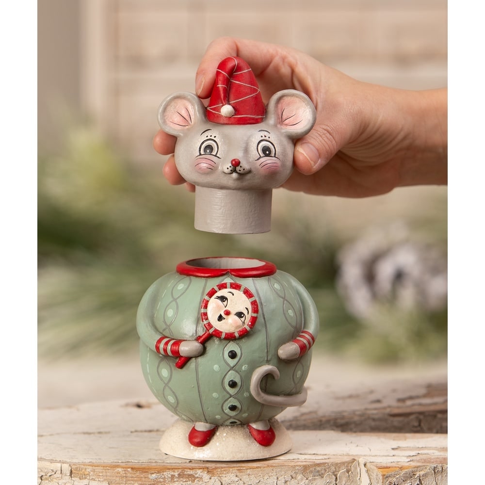Spencer Squeak Dreams Jar by Johanna Parker for Bethany Lowe