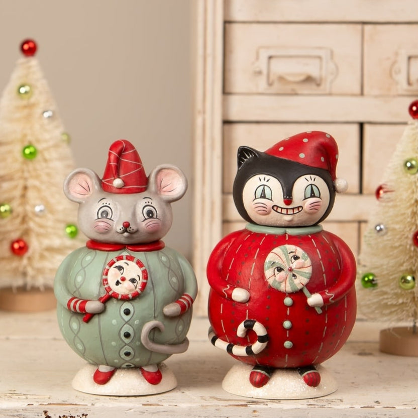 Spencer Squeak Dreams Jar by Johanna Parker for Bethany Lowe