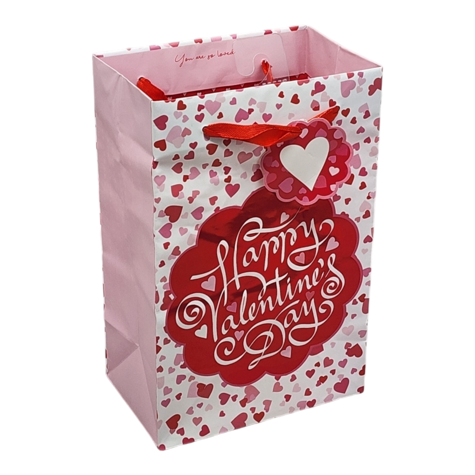 Raining Hearts Gift Bag