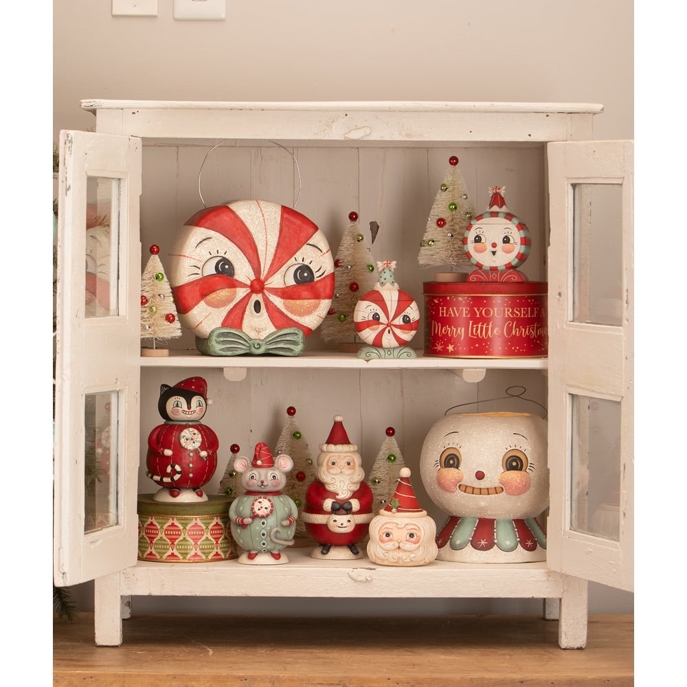 St. Nick Hollow Head Container by Johanna Parker