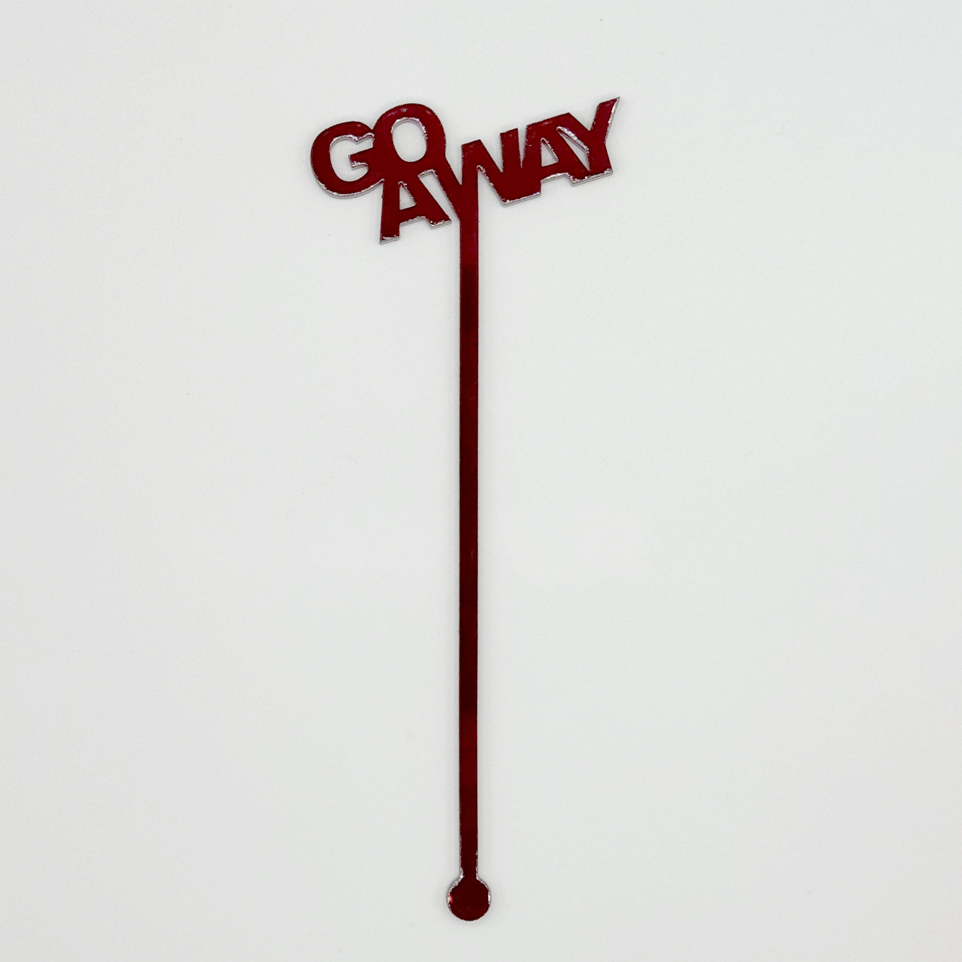 Go Away Stir Sticks by BOBBYK