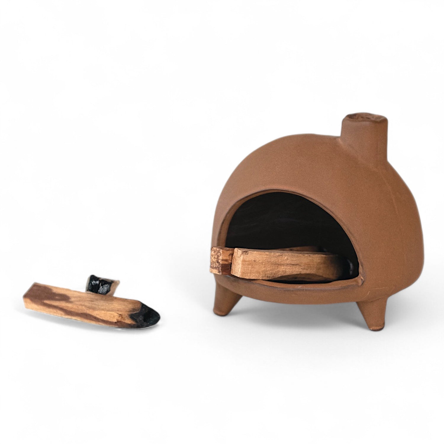 Terracotta Chimney Incense & Smudge Stick Burner