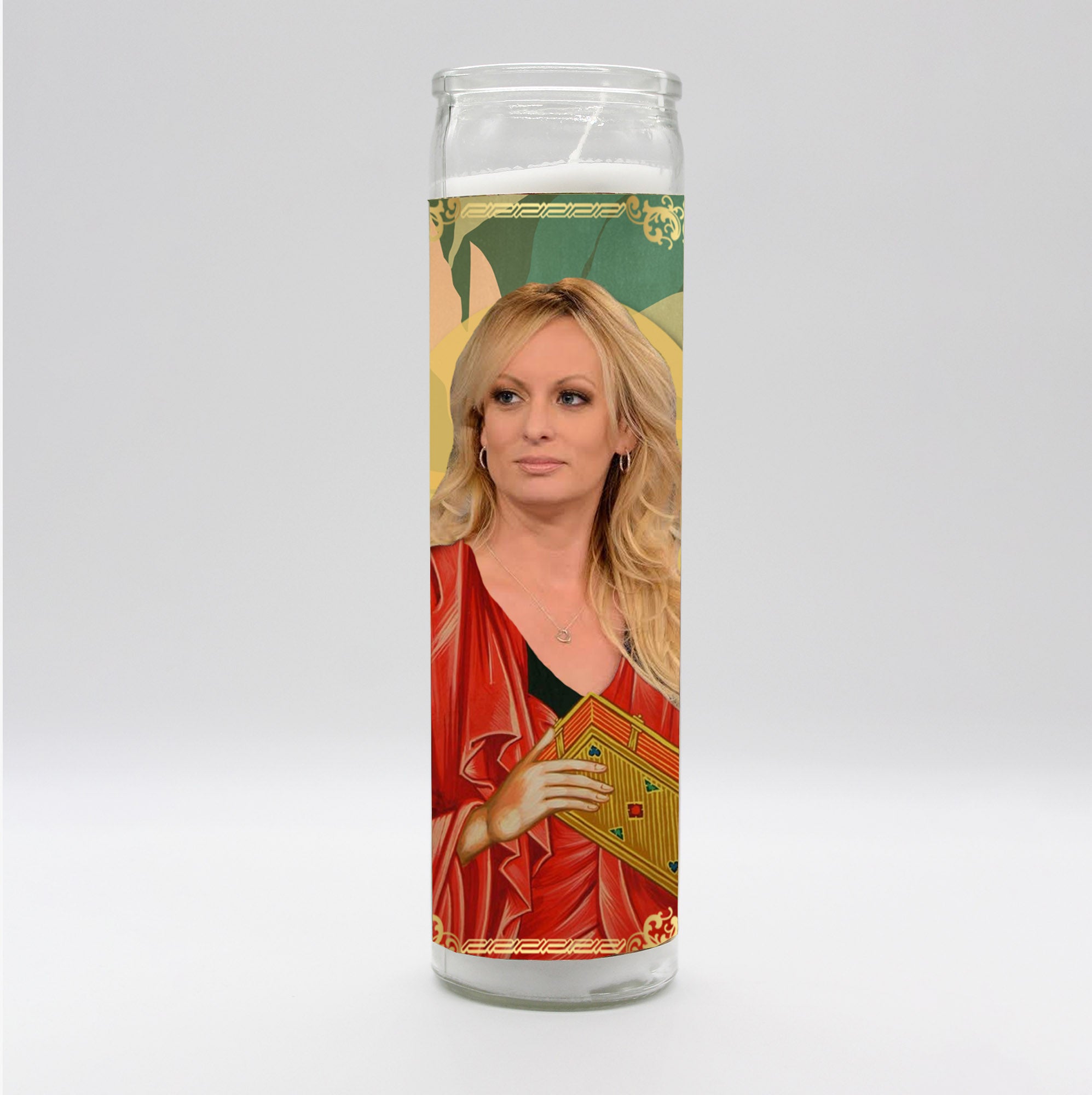 Saint Stormy Candle by BOBBYK