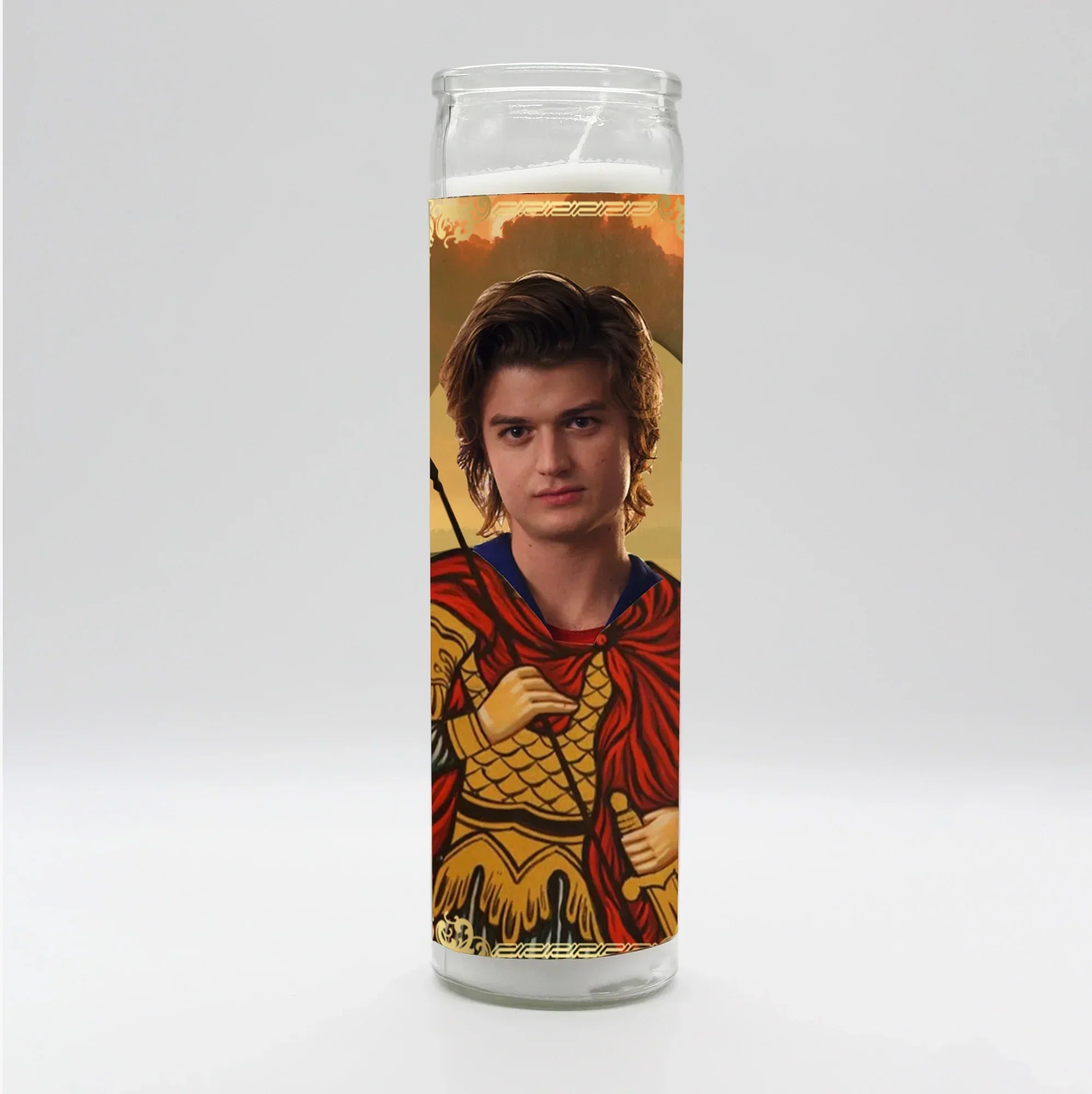 Saint Stranger Steve Candle by BOBBYK