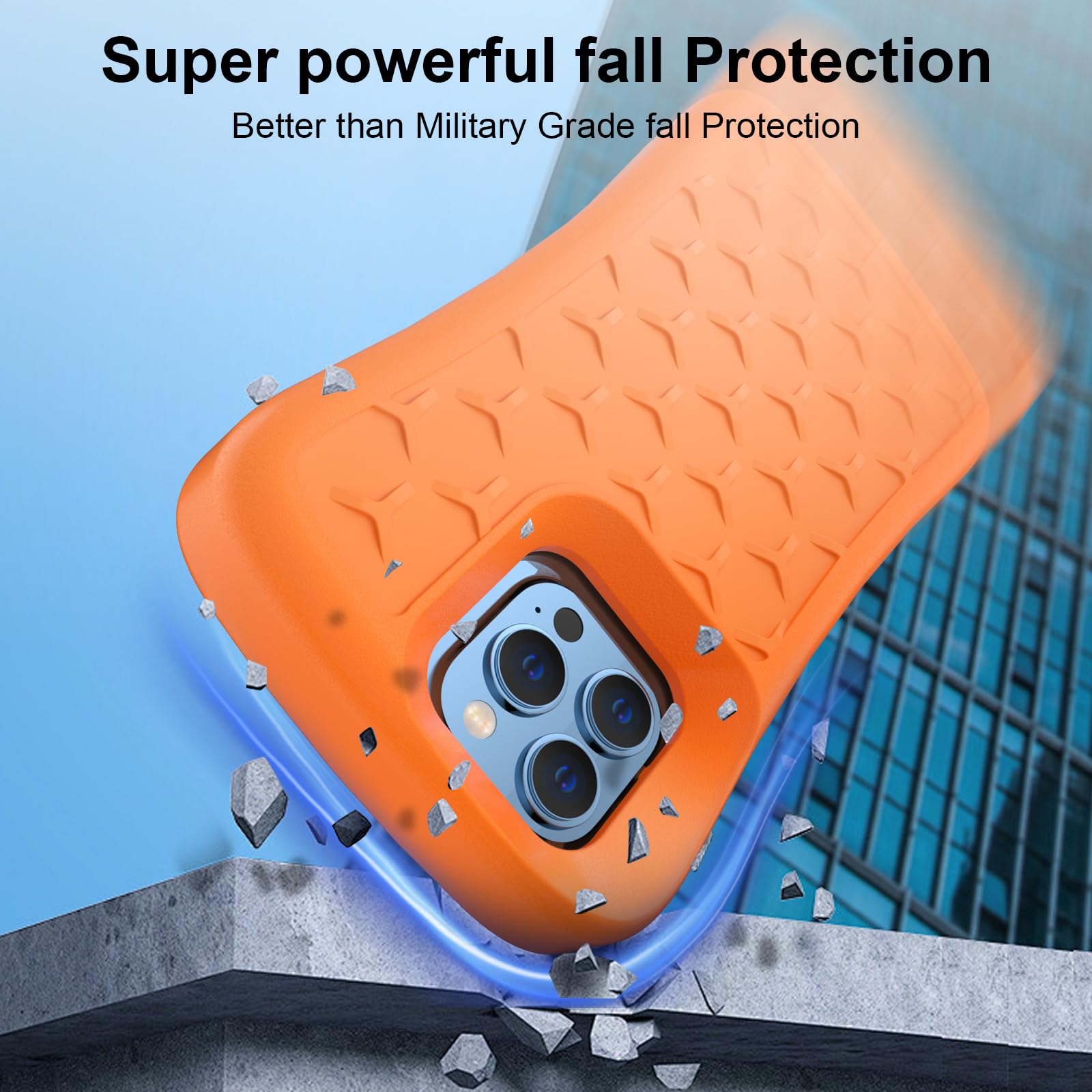 Floating Phone Case for iPhone 15 Pro Max/15 Plus/14 Pro Max/14 Plus/13 Pro Max/12 Pro Max EVA Material Case with Waterproof Dry Bags and Lanyard, 20FT Powerful Drop Protective Cover-6.7 inch