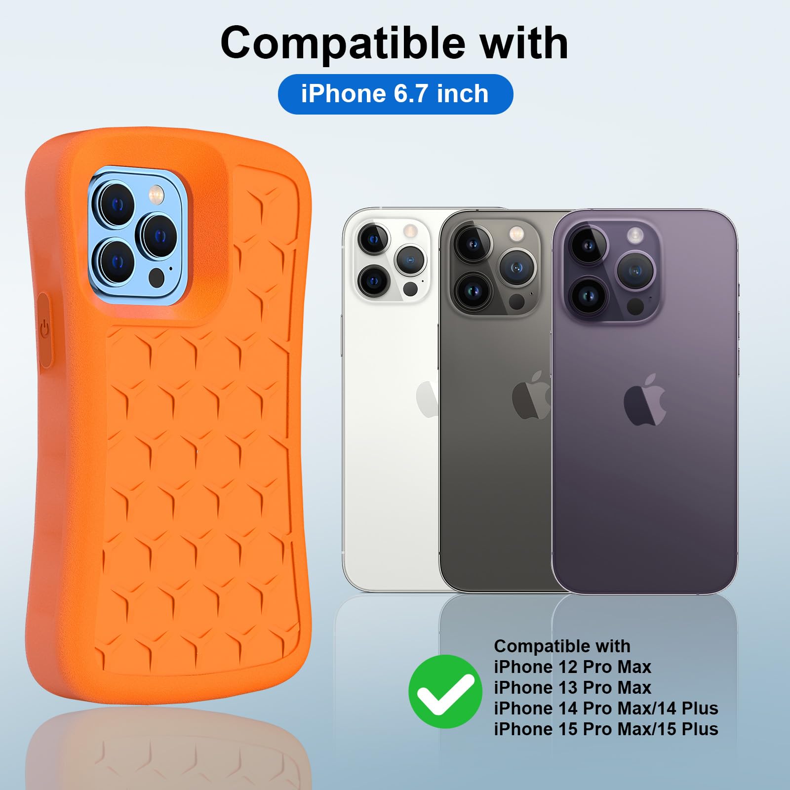 Floating Phone Case for iPhone 15 Pro Max/15 Plus/14 Pro Max/14 Plus/13 Pro Max/12 Pro Max EVA Material Case with Waterproof Dry Bags and Lanyard, 20FT Powerful Drop Protective Cover-6.7 inch