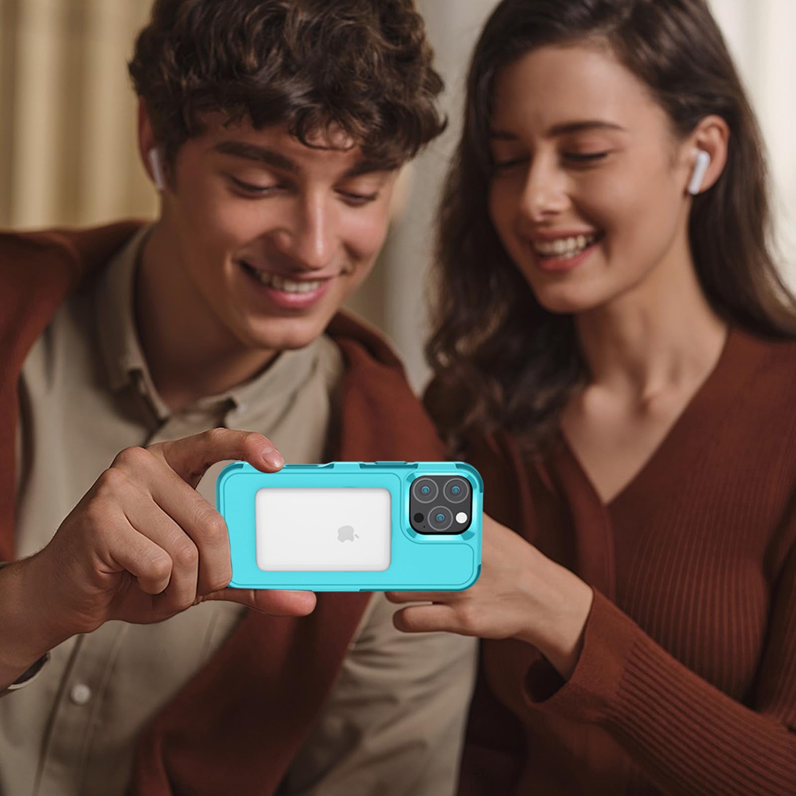 SUPFINE Magnetic for iPhone 12 Pro Max Case, [Compatible with MagSafe][10 FT Military Grade Drop Protection] [Dual Layer Structure Protection] Heavy Duty Full-Body Shockproof Phone Case, Black