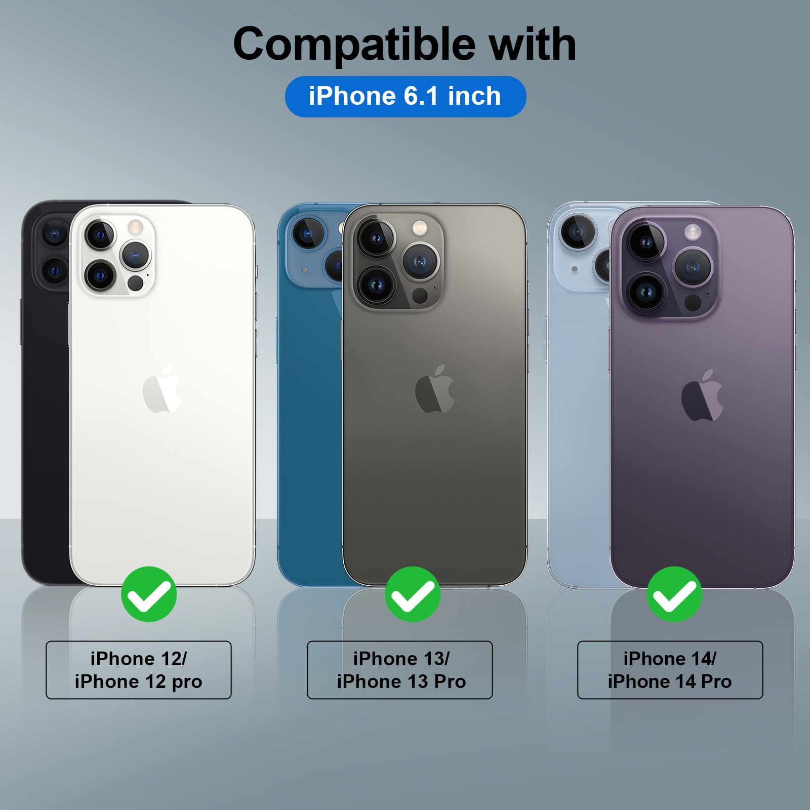 SUPFINE Shockproof Phone Case for iPhone 15/15 Pro/14/14 Pro/13/13 Pro/12/12 Pro, [EVA Foam Material][10 FT Military Grade Drop Protection] Non-Slip Drop-Proof Protective Cover-6.1 inch Orange