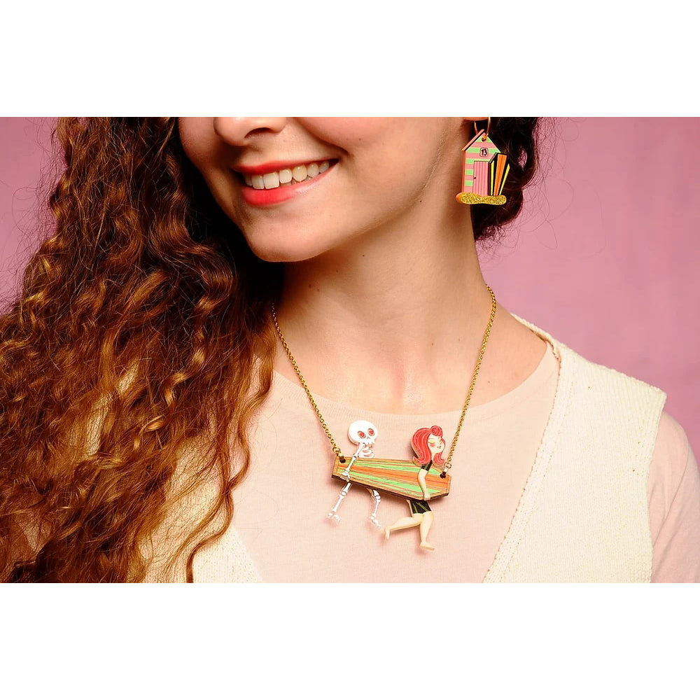 Surfer Couple Necklace by Laliblue