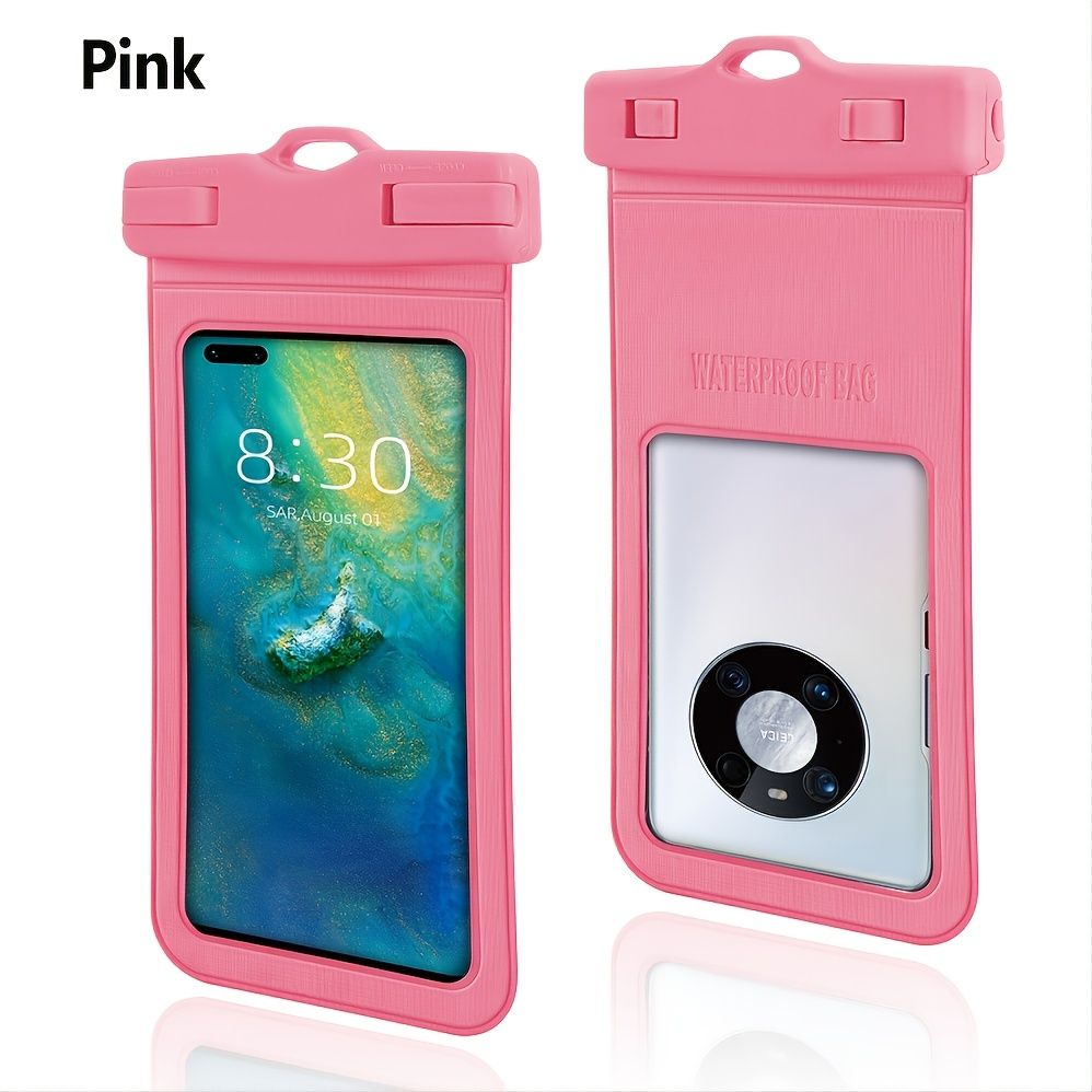 Swimming Phone Waterproof Case-Drift Dive Waterproof Phone Case; Waterproof Phone Pouch With Removable Lanyard; Universal Waterproof Phone Dry Bag