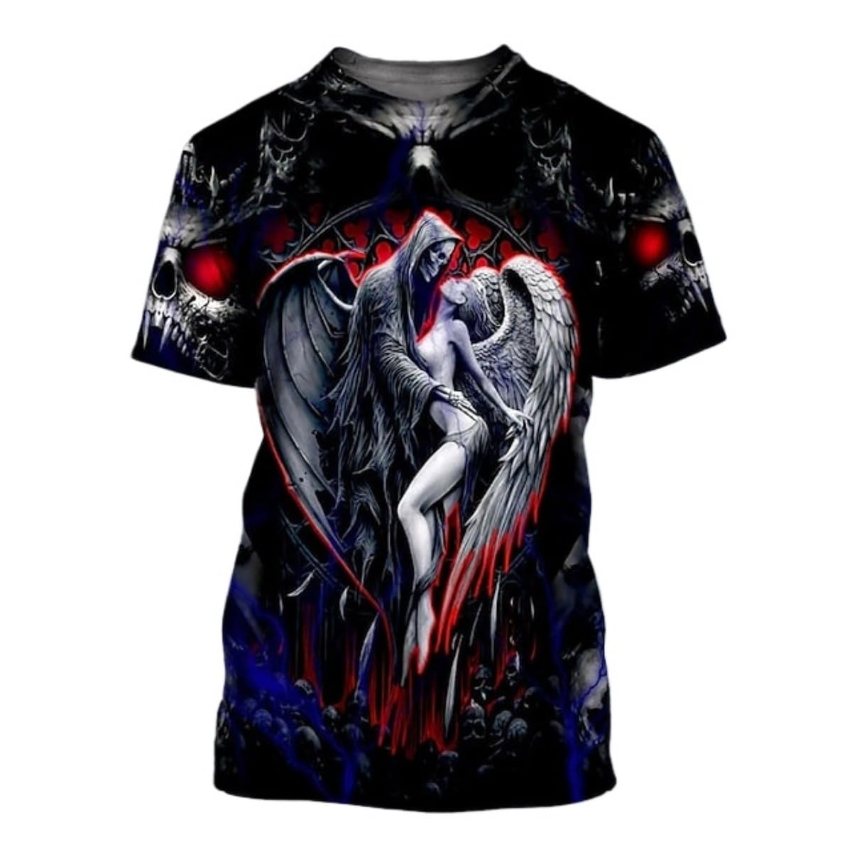T-Shirt Men's 3D Cool Graphic Short Sleeve Tees Top Summer Pullover