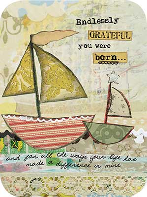 Birthday Card - Endlessly Grateful