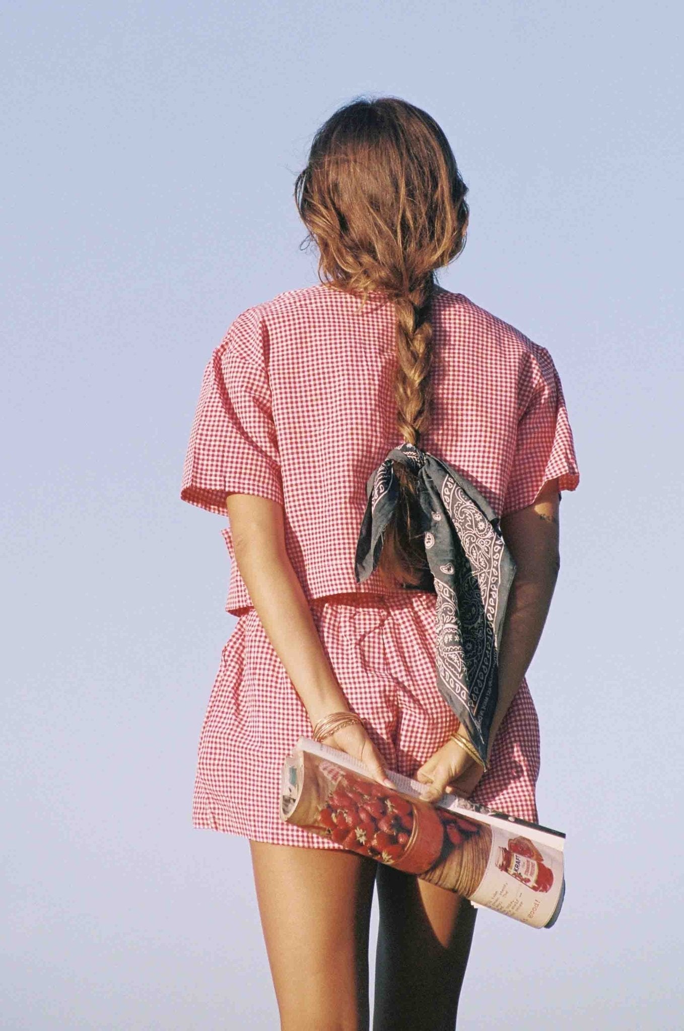 The Dylan Matching Set - Red and White Gingham