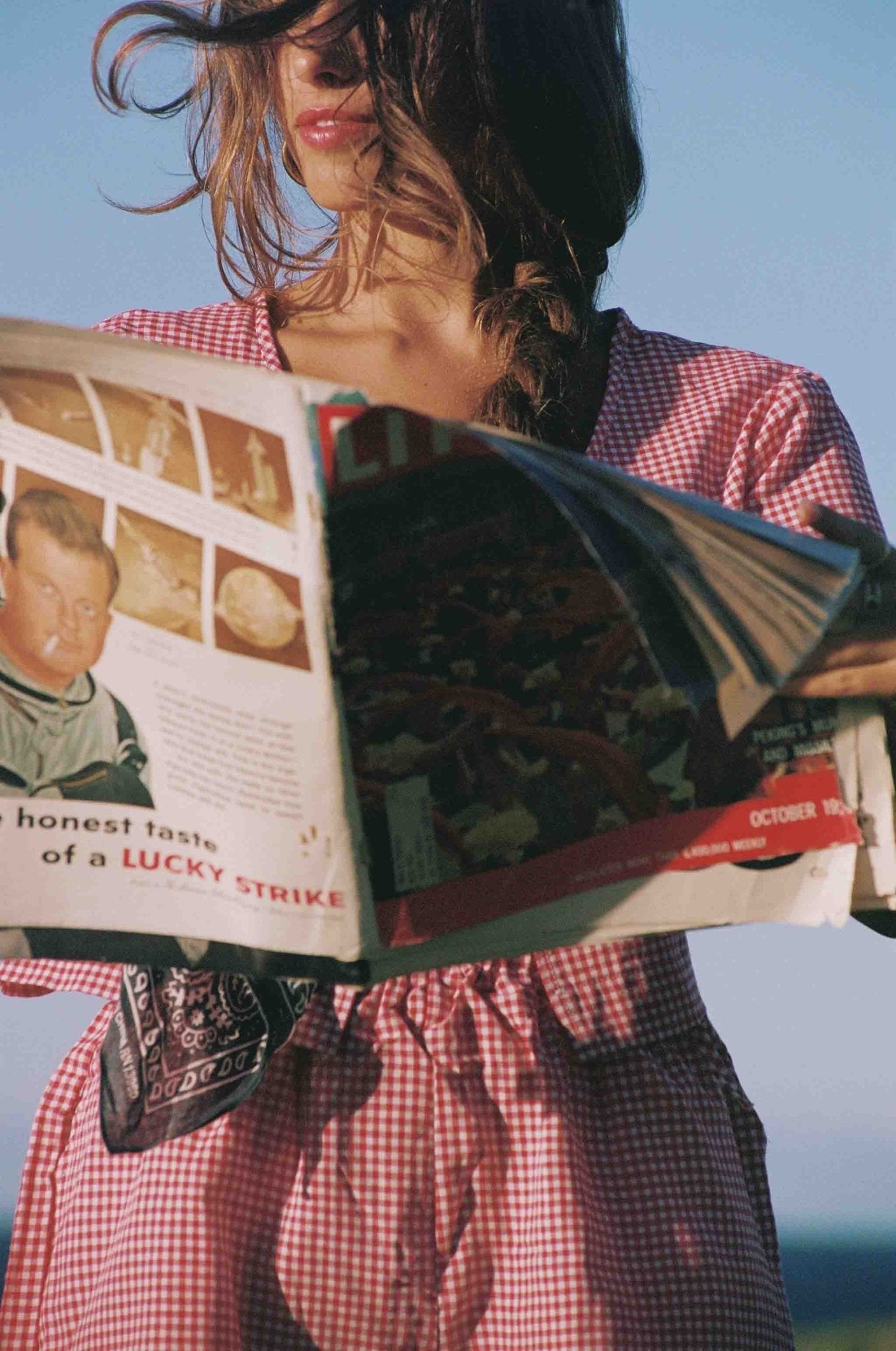 The Dylan Matching Set - Red and White Gingham