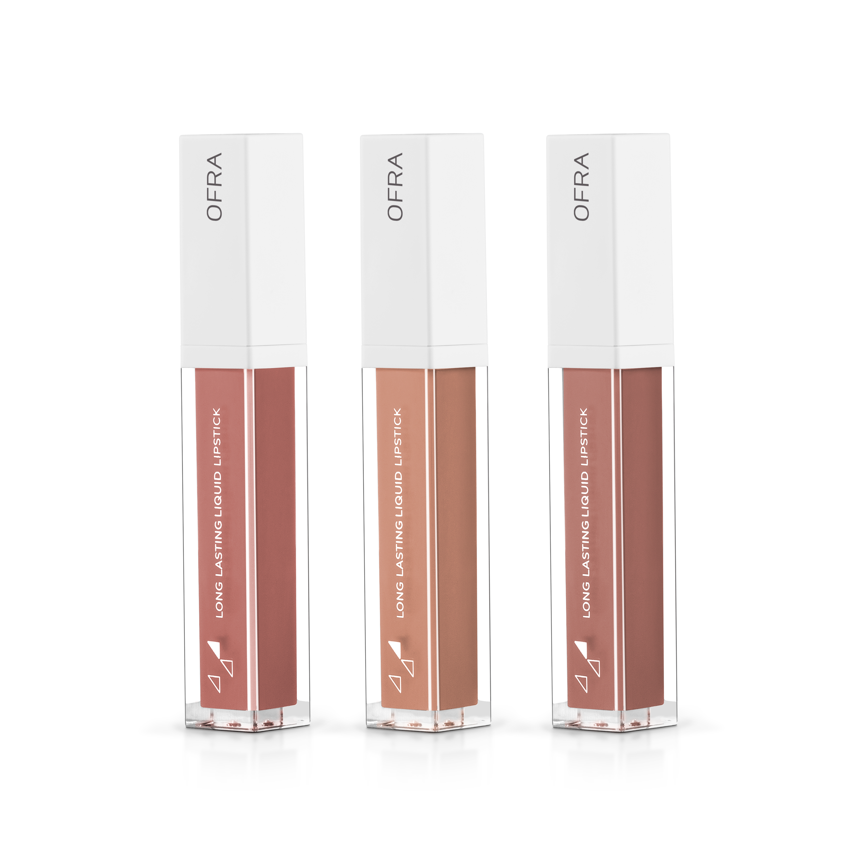 Long Lasting Liquid Lip Set - The Nudes