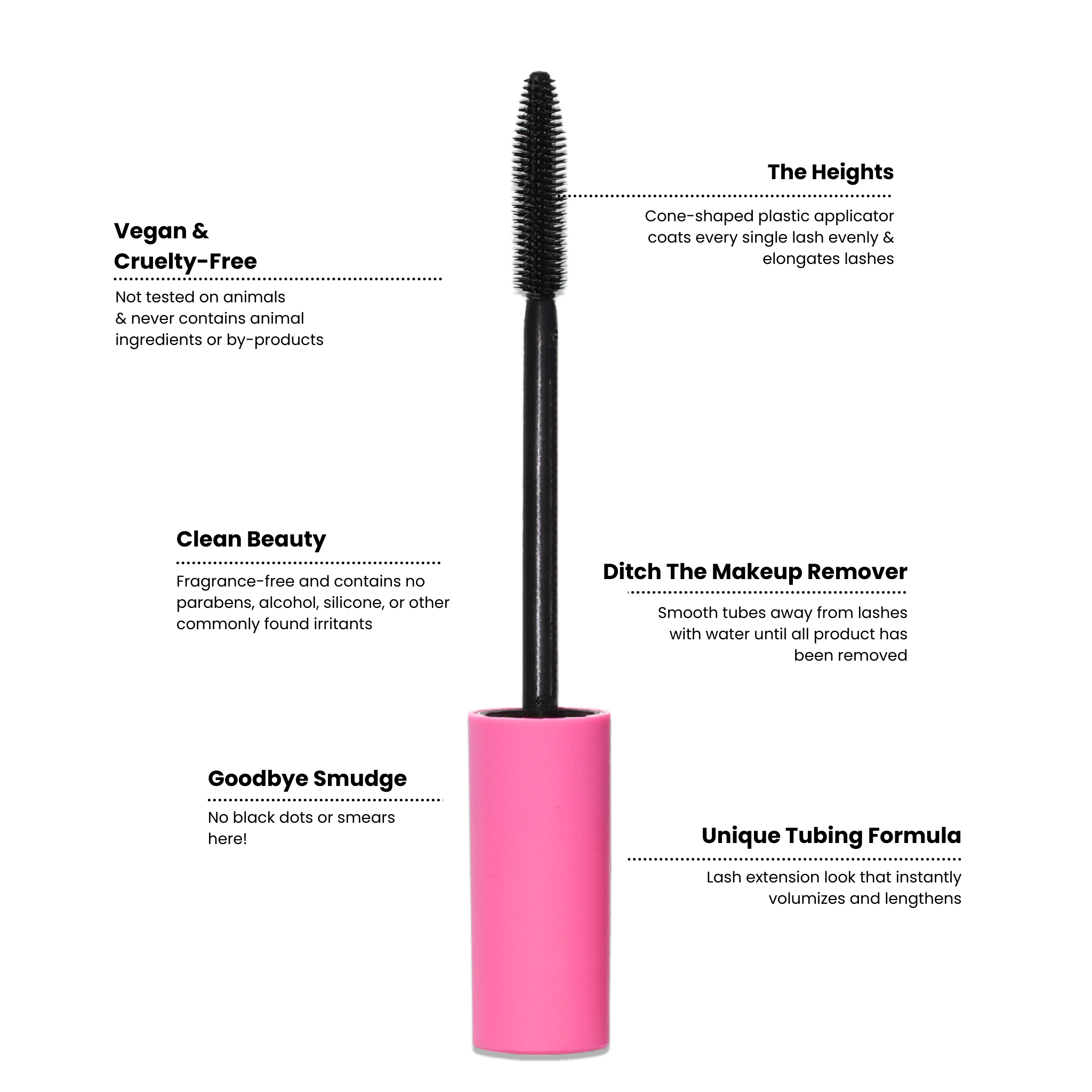 Totally Tubular Tubing Mascara, The Heights by Half Caked