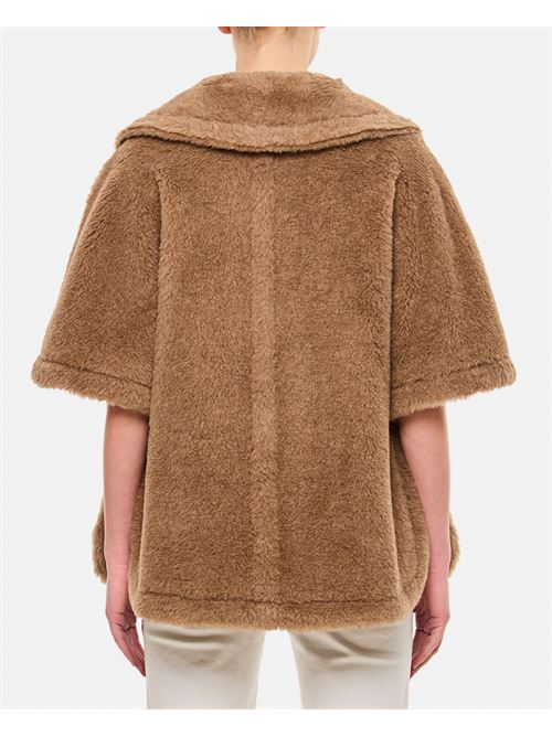 Max Mara Women Amato Teddy Cape With Belt