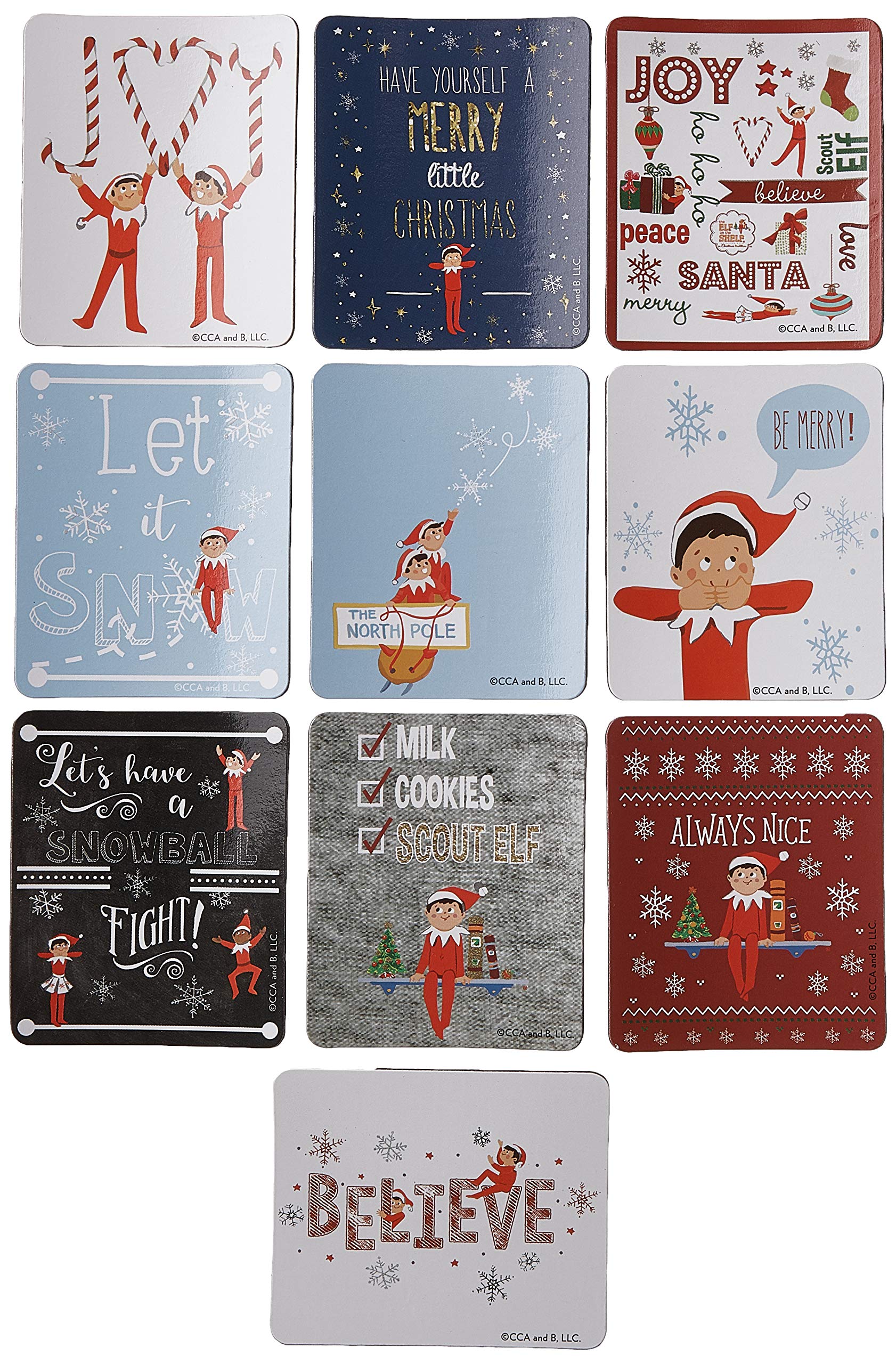 The Elf on the Shelf: Magnet Set and Christmas Countdown Calendar