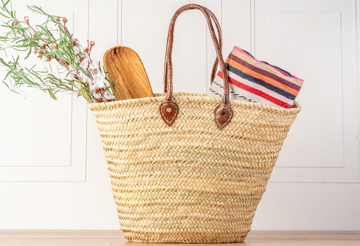 Moroccan Shopping Basket by Verve Culture