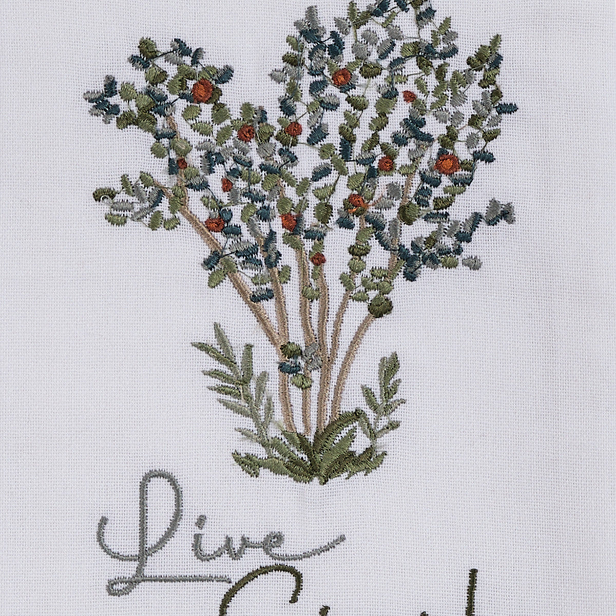 Live Simply Decorative Dish Towel